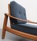 Dark Blue Armchair, 1960s 11