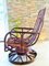 Mid-Century Rattan Rocking Chair, Image 6