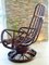 Mid-Century Rattan Rocking Chair 5