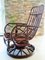 Mid-Century Rattan Rocking Chair 7