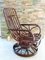 Mid-Century Rattan Rocking Chair, Image 2