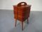 German Teak Sewing Box, 1950s 1