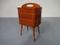 German Teak Sewing Box, 1950s 2