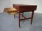 Danish Teak Sewing Table, 1960s 12