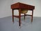 Danish Teak Sewing Table, 1960s 6