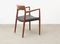 Mid-Century Model 57 & 77 Dining Chairs by N.O. Moller for J.L. Mollers, Set of 6 6