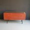 Mid-Century Formica and Vinyl Sideboard with Wrought Iron Legs, 1960s 6