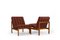 Moduline Lounge Chairs by Ole Gjerløv-Knudsen for France & Søn, 1962, Set of 2 3