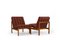 Set of Moduline Lounge Chairs by Ole Gjerløv-Knudsen for France & Søn, 1962 3