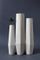 Kleine Weiße Marchigue Vase aus Beton von Stefano Pugliese für Crea Concrete Design 5