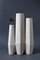 Weiße Marchigue Vasen aus Beton von Stefano Pugliese für Crea Concrete Design, 3er Set 3