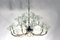 Mid-Century 18-Flames Chandelier by Emil Stejnar for Nikoll 4