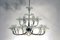 Mid-Century 18-Flames Chandelier by Emil Stejnar for Nikoll, Image 3