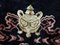 Alfombra vintage de seda china hecha a mano, años 80, Imagen 7