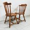 Rustic Kitchen Chairs, 1930s, Set of 4 3