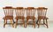 Rustic Kitchen Chairs, 1930s, Set of 4, Image 8