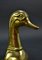Large Brass Duck’s Head Book Supports from Sarreid, 1970s, Set of 2, Image 4