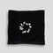 Louvre Black Square Pillow by Jackie Villevoye for Jupe by Jackie 1
