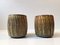 Mid-Century Taupe Hare Fur Glaze Vases by Gunnar Nylund for Rörstrand, Set of 2 1