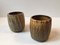 Mid-Century Taupe Hare Fur Glaze Vases by Gunnar Nylund for Rörstrand, Set of 2 2