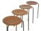 Tabourets en Teck, 1960s, Set de 4 5