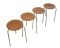 Teak Stools, 1960s, Set of 4 10