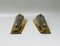 Brass Wall Lights, 1950s, Set of 2, Image 4