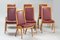 Vintage Austrian Dining Chairs, Set of 7 2