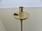 Floor Lamp with Trumpet Foot in Brass from Doria Leuchten, 1960s 11