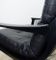 Black Leather Office Chair, 1960s, Image 9
