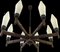 Italian Chandelier, 1950s, Image 2