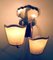 Schwedische Vintage Art Deco Wandlampen, 2er Set 3
