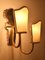 Schwedische Vintage Art Deco Wandlampen, 2er Set 4