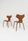Grand Prix Chairs by Arne Jacobsen for Fritz Hansen, Set of 2 4