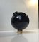 Rocking Spherical Glass Vase by Birgitta Watz for Lindshammar, 1995 1