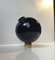 Vaso sferico in vetro di Birgitta Watz per Lindshammar, 1995, Immagine 1