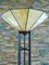 Lámpara de pie Art Déco de vidrio, años 40, Imagen 8