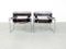 Brown Leather Wassily Chairs by Marcel Breuer for Gavina, 1970s, Image 1