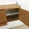 Swedish Elm Veneered Wall Units by Nisse Strinning for String, 1970s, Image 11