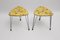 Mid-Century Viennese Stools from Guenter Talos, 1950s, Set of 2 1