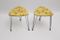 Mid-Century Viennese Stools from Guenter Talos, 1950s, Set of 2, Image 1