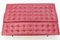 Klappbares Rotes Vintage Sofa, 1970er 5