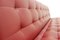 Klappbares Rotes Vintage Sofa, 1970er 4