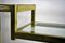 Two Tier Brass & Chrome Console Table, 1980s, Image 5