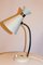 Lámpara de mesa austriaca con brazo flexible de Rupert Nikoll, años 50, Imagen 2