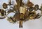 Hollywood Regency Floral Chandelier, 1960s, Image 10