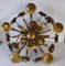 Hollywood Regency Floral Chandelier, 1960s, Image 5