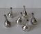 Silver Plated Candle Holders by Jens Harald Quistgaard, 1970s, Set of 6 1