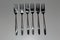 Model 2070 Fruit Forks by Helmut Alder for Amboss, 1959, Set of 6 1