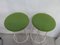 French White Lacquered Metal Barstools, 1950s, Set of 2, Image 4